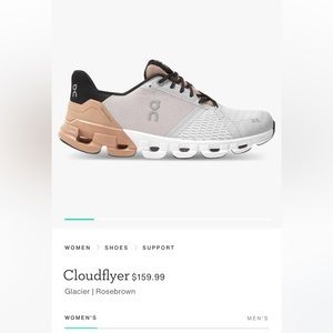 On Cloudflyer running shoe sz 8.5